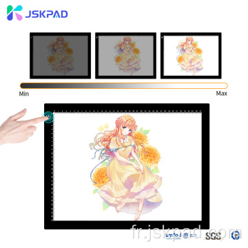 Boîte à lumière de traçage de pochoir de dessin animé JSKPAD